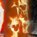 Incendio en San Vicente convierte el Árbol de Navidad en cenizas