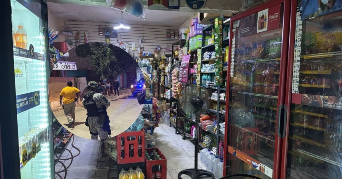 Incendio en tienda de abarrotes en Mazatlán causado por pirotecnia en Nochebuena