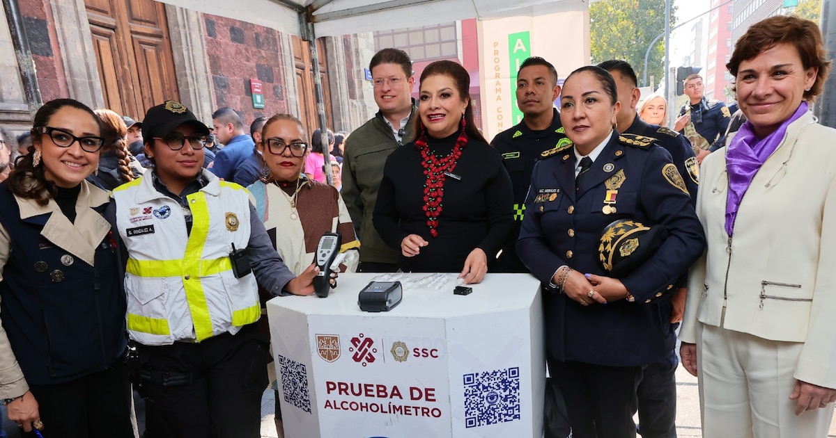 Inicia la campaña Conduce Sin Alcohol 2025 para las festividades de diciembre en la CDMX