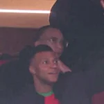 Kylian Mbappé es visto en partido entre México y Costa Rica para apoyar a Lozano