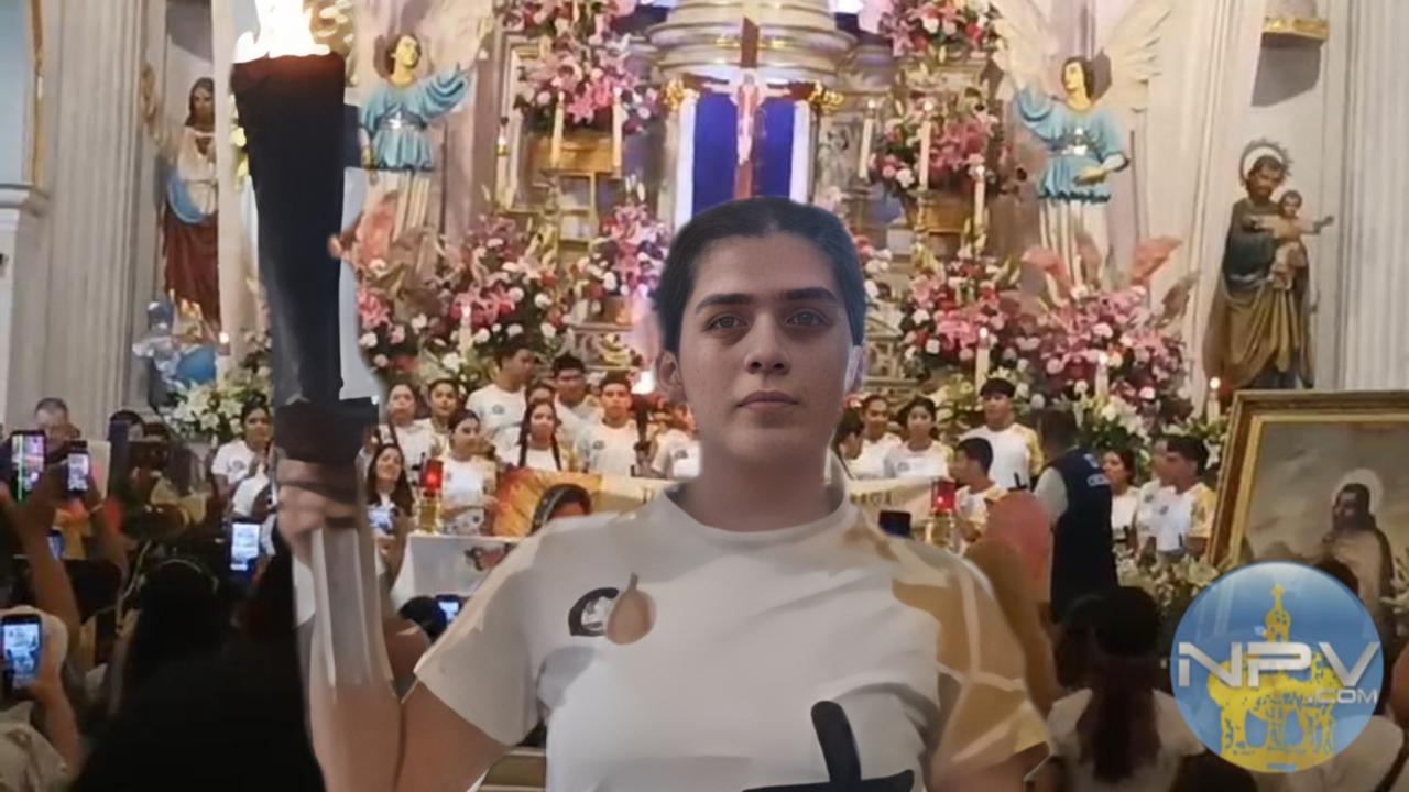 La Antorcha Juvenil Guadalupana ilumina Puerto Vallarta