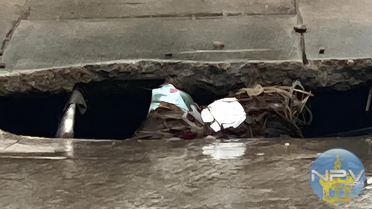 La basura obstruye coladeras y alcantarillas de Puerto Vallarta en cuestión de minutos