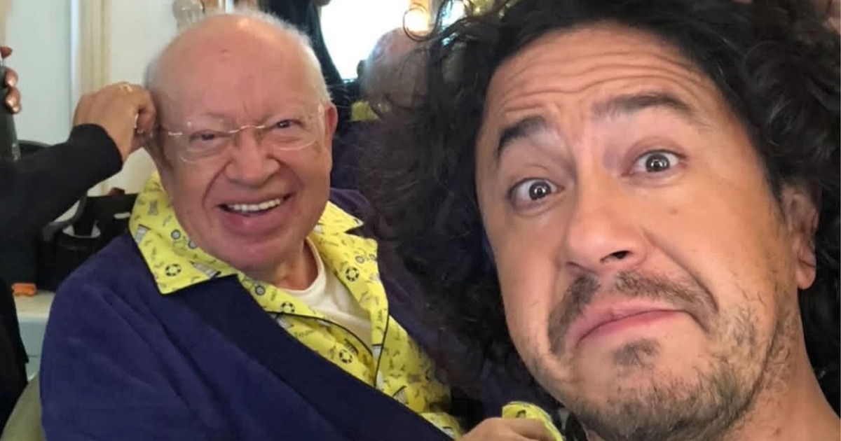 La emotiva reacción de "Aldolfo" ante la muerte de Eduardo Manzano