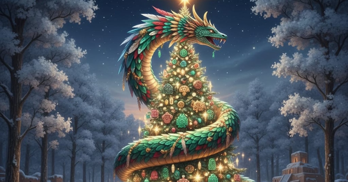 La leyenda de Quetzalcóatl: regalos en Navidad en lugar de Santa Claus