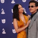 La reacción de Christian Nodal al escuchar a Ángela Aguilar gritar "¡Amor!" durante su concierto