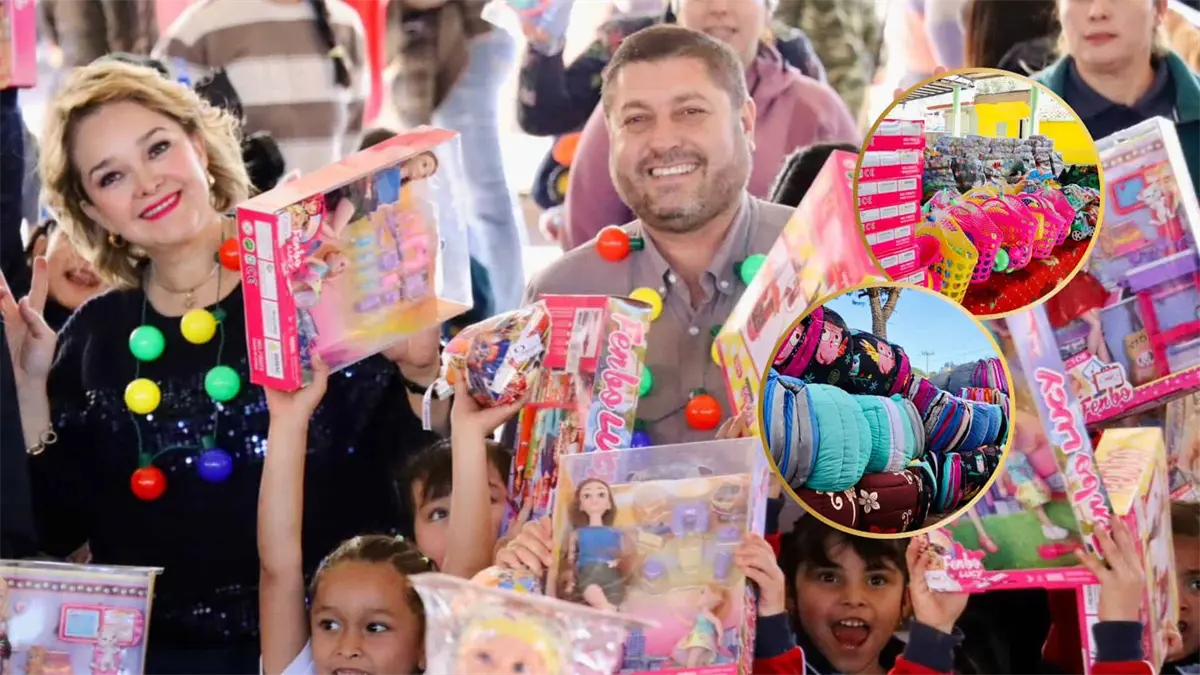 Llega la Caravana Navideña del DIF Sinaloa a Badiraguato con regalos y ayuda