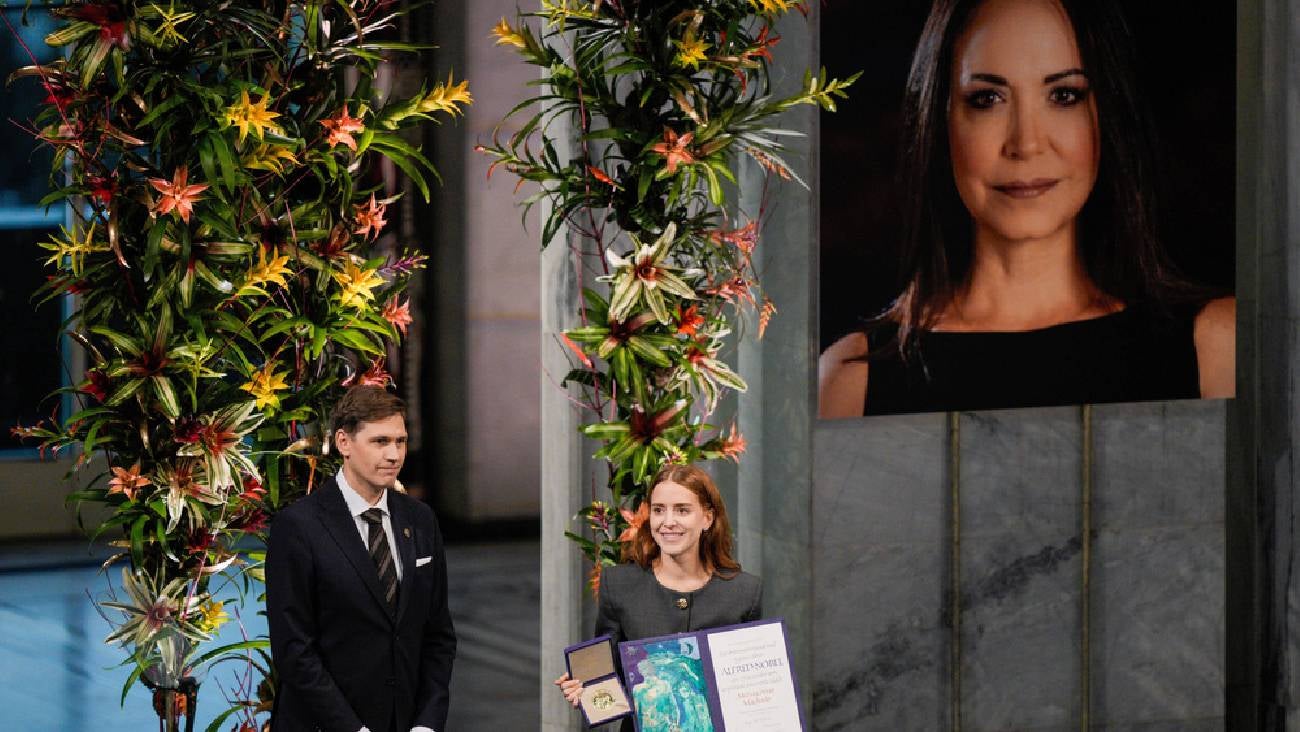 María Corina Machado gana el Premio Nobel de la Paz en México: ¿Por qué su hija tuvo que recoger el premio?