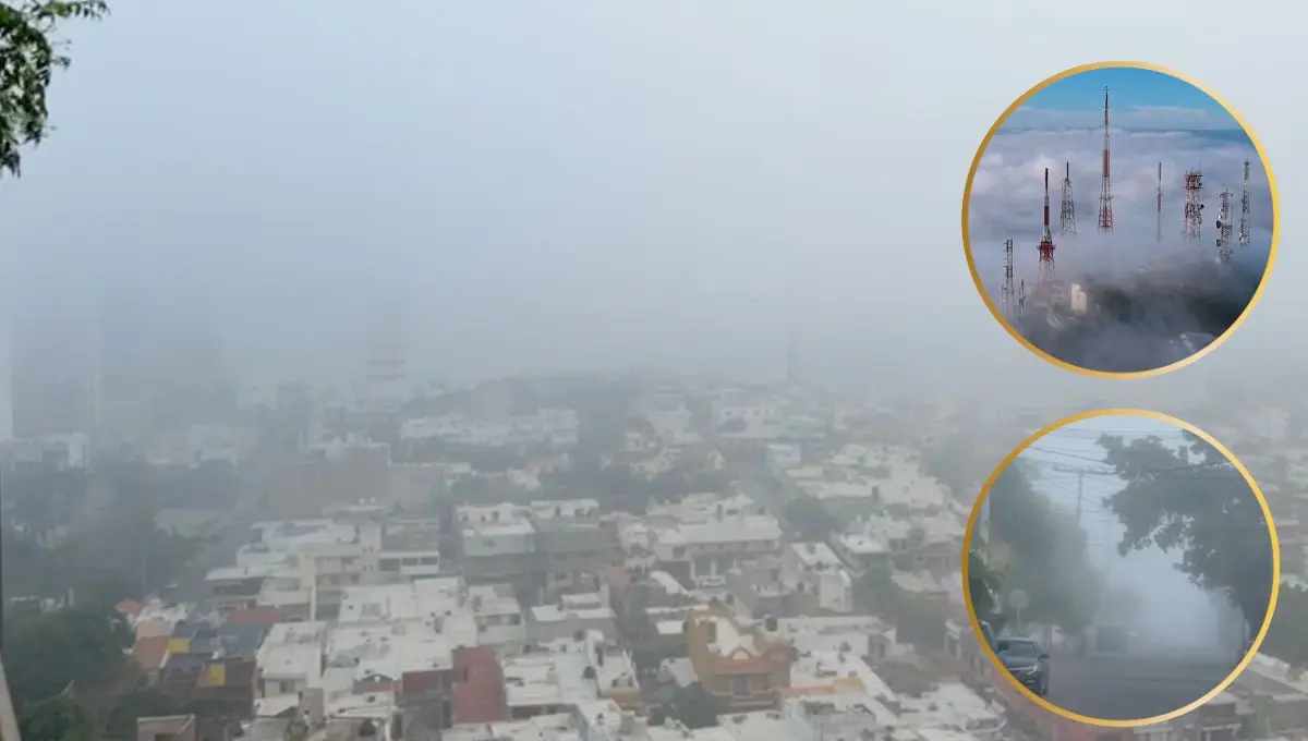 Mazatlán se despierta envuelto en espesa niebla en este sábado 20 de diciembre