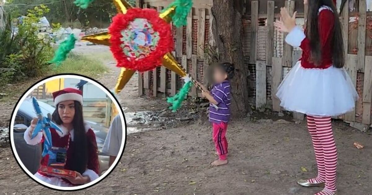 Miranda, la generosa: llevando alegría a niños necesitados en Los Mochis