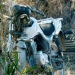 Motorista herido en camino a Playa Grande