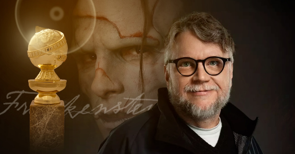 Nominan a Guillermo del Toro y Frankenstein para los Globos de Oro 2026