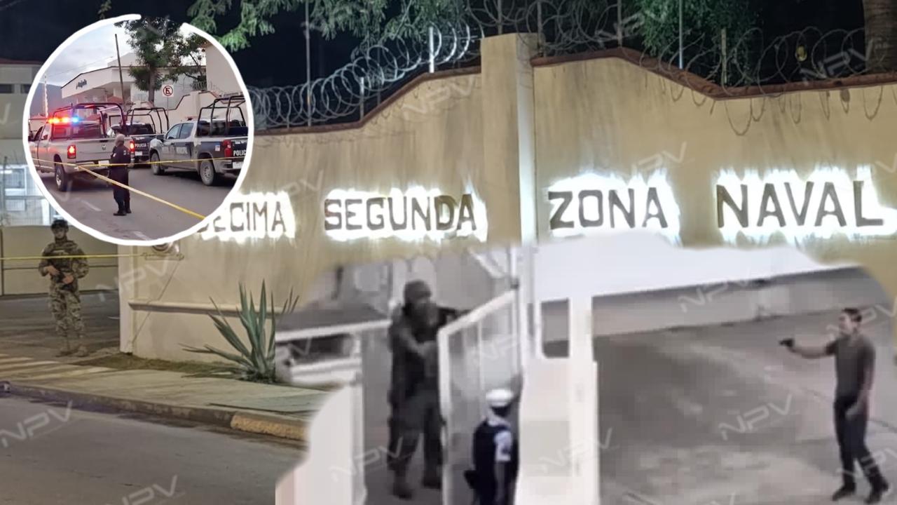 Nuevo video muestra al supuesto agresor en incidente frente a la Décima Segunda Zona Naval