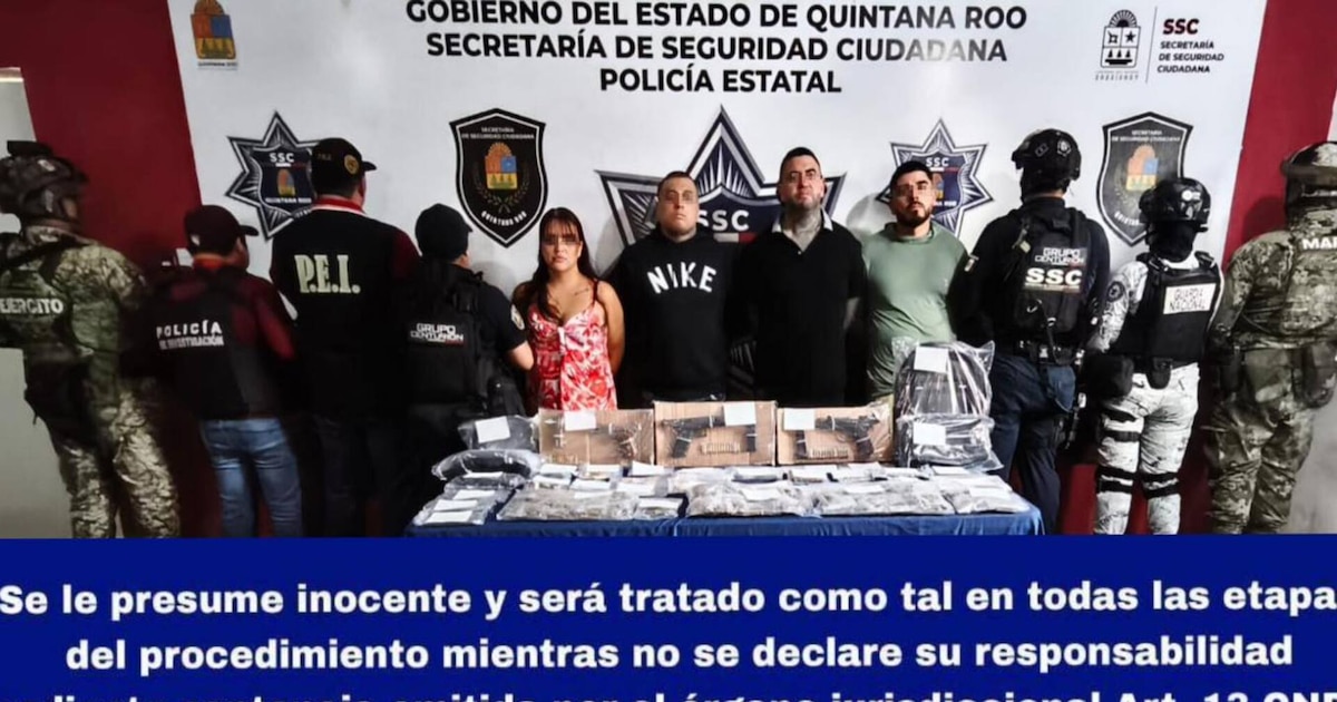 Objetivos clave caen cerca de una plaza comercial en Cancún, Quintana Roo