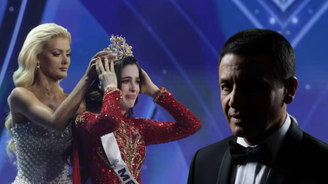 Omar Harfouch insta a Fátima Bosch a renunciar al título de Miss Universo 2025