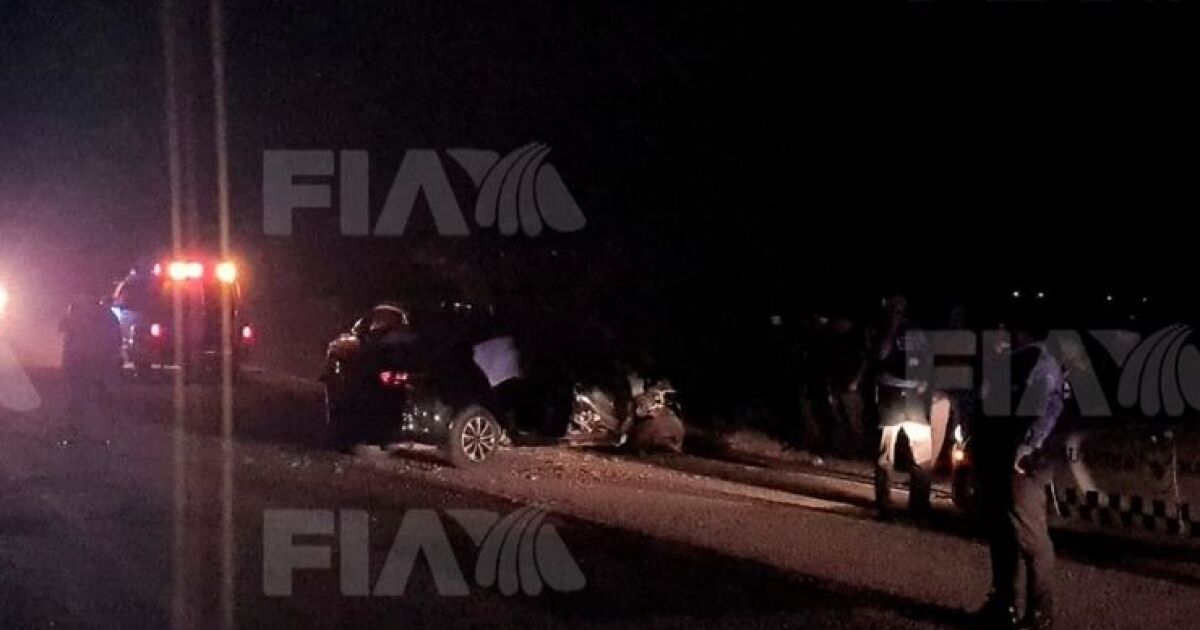 Persona resulta herida tras grave accidente en Mazatlán