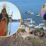 "Potencial tragedia en peregrinación de Topolobampo por explosión de pirotecnia"; PC Ahome