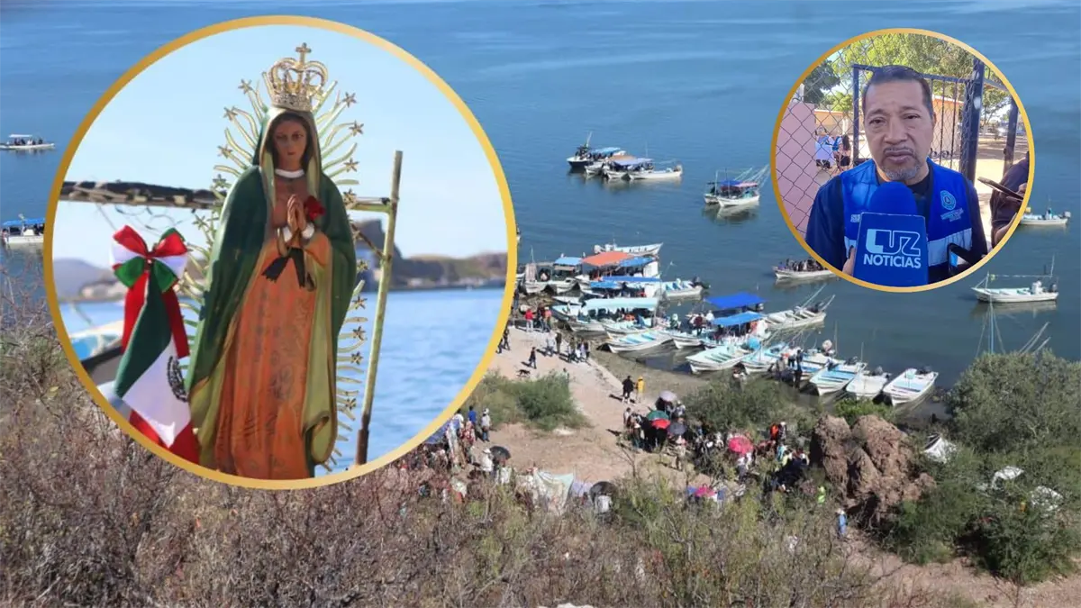 "Potencial tragedia en peregrinación de Topolobampo por explosión de pirotecnia"; PC Ahome