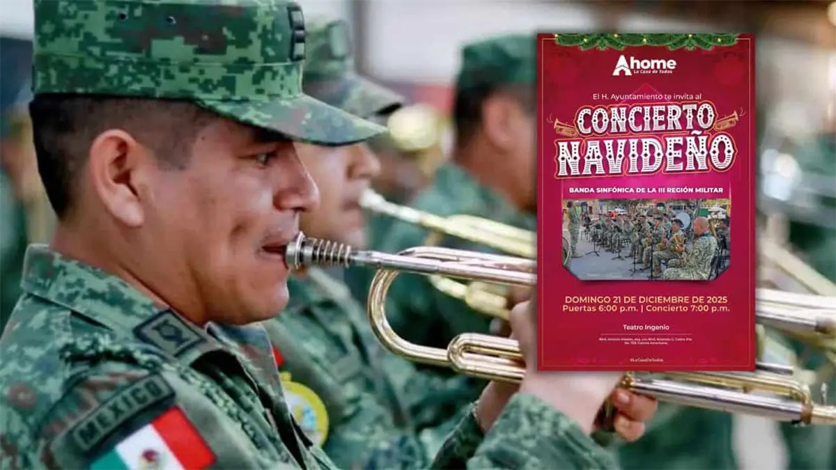 Presentación especial del Ejército Mexicano en Los Mochis: Fechas y ubicación del concierto navideño.