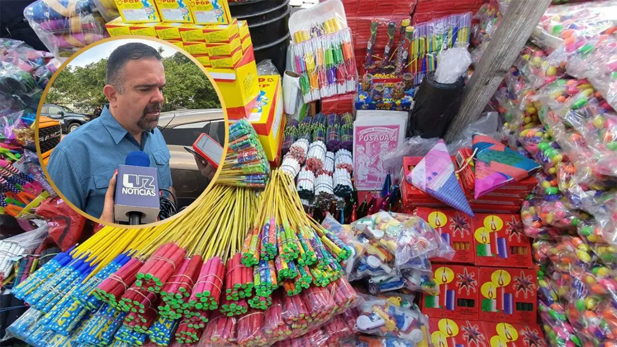 Protección Civil incauta 15 kilos diarios de pirotecnia en Mazatlán