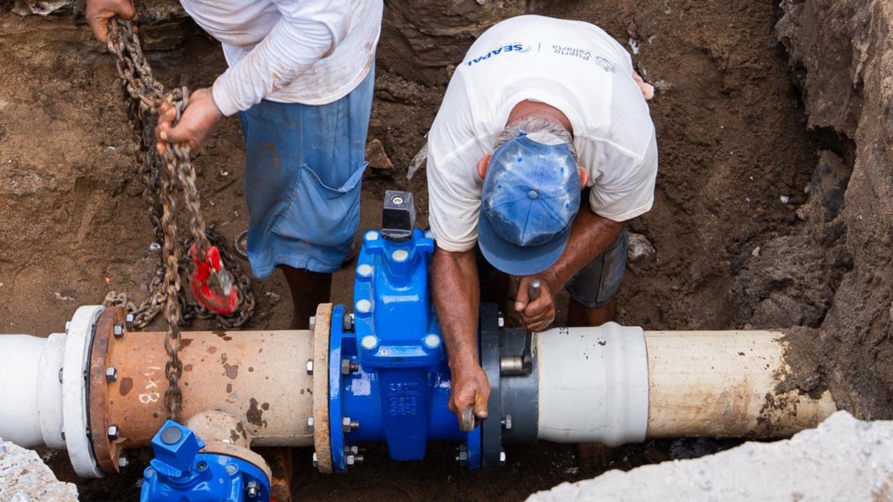 SEAPAL Vallarta soluciona 160 fugas para garantizar abastecimiento de agua en la ciudad