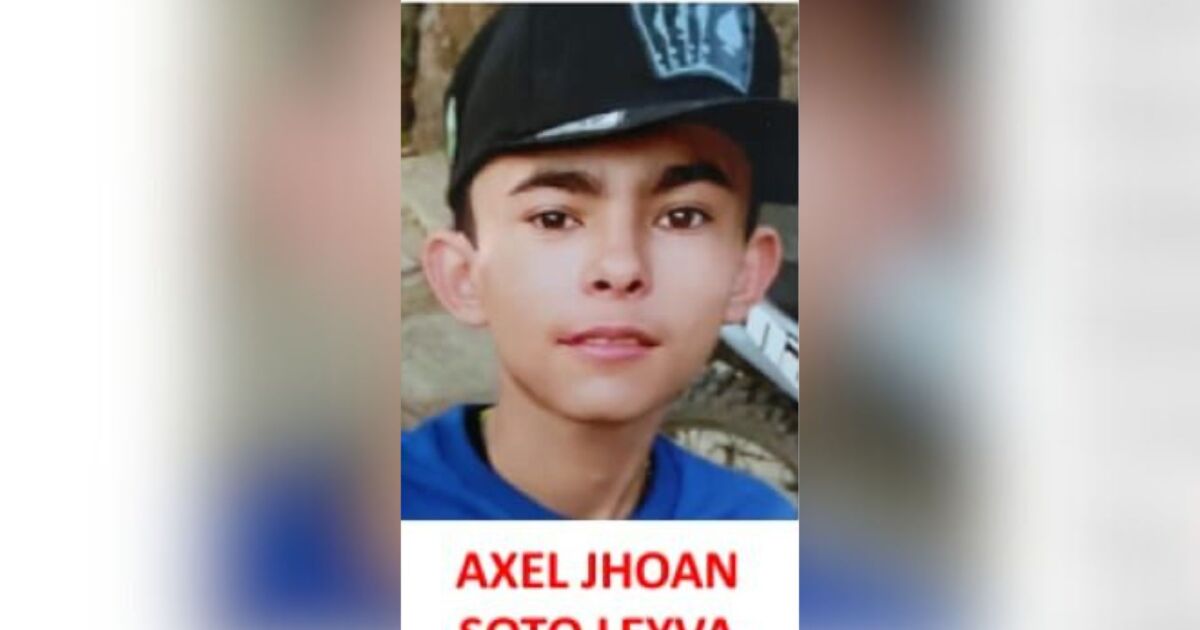 Se busca a Axel Jhoan, adolescente de 17 años desaparecido en Eldorado, Sinaloa.