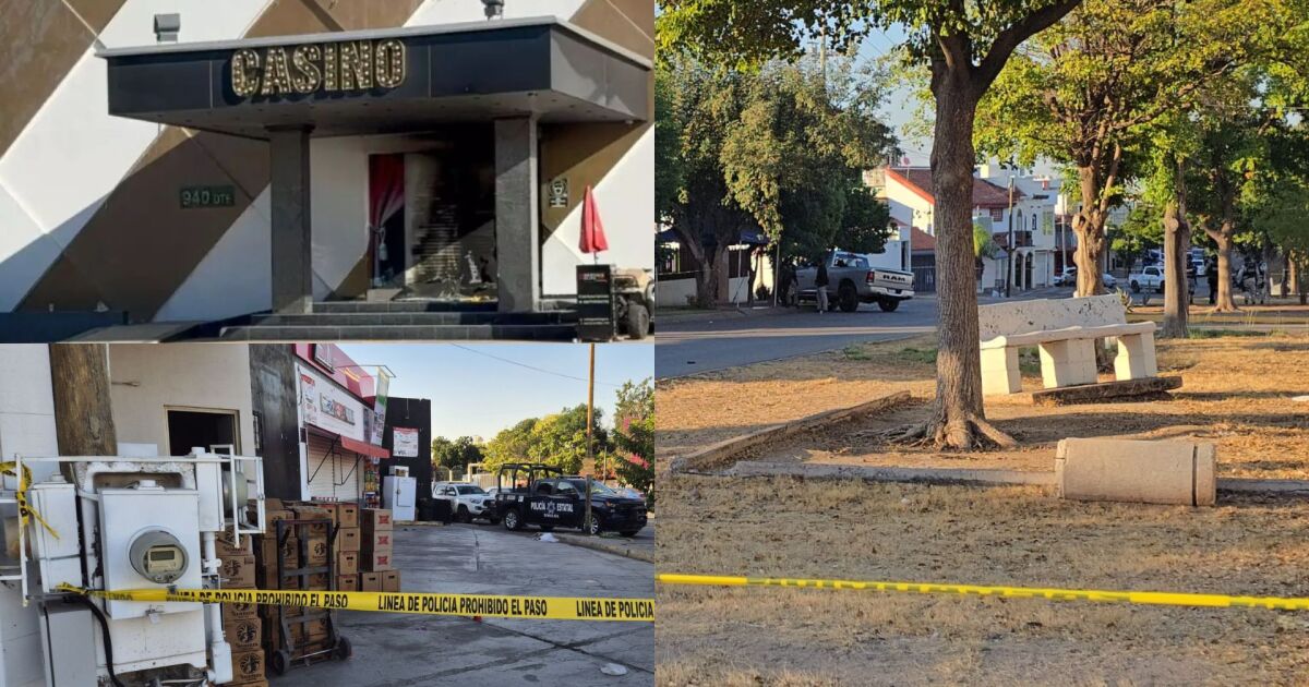 Tragedias en Sinaloa: Mujer asesinada en Culiacán, casino baleado e incendiado y más