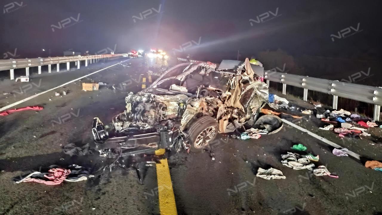 Trágico accidente en la autopista Tepic Puerto Vallarta deja seis víctimas fatales