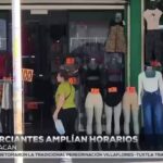 VÍDEO| Comerciantes en Culiacán extienden sus horarios para la temporada navideña