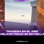 VIDEO| ¡Impactante tragedia aérea! Colisión de dos helicópteros termina en tragedia
