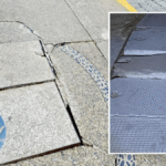 Vecinos reportan el deplorable estado de las aceras en Puerto Vallarta