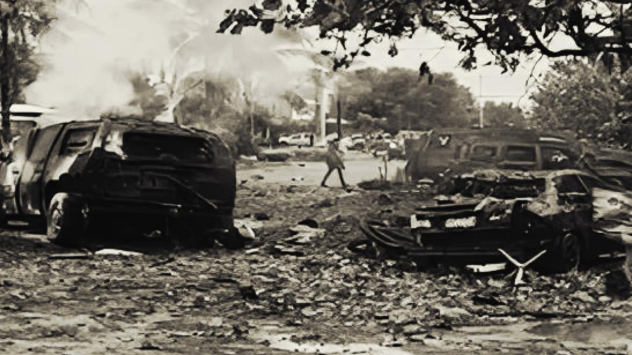 Vehículo que explotó en Coahuayana salió de Colima, según la Fiscalía de Michoacán