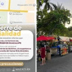 ¡Conductores alerta! Calles de Mazatlán cerradas a partir del jueves por festividad de la Virgen
