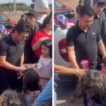 ¡El Travieso Generoso! Arce reparte regalos navideños a niños de Los Mochis | VIDEO
