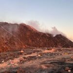 ¡El incendio en el vertedero de Culiacán ha sido controlado tras comenzar el viernes!