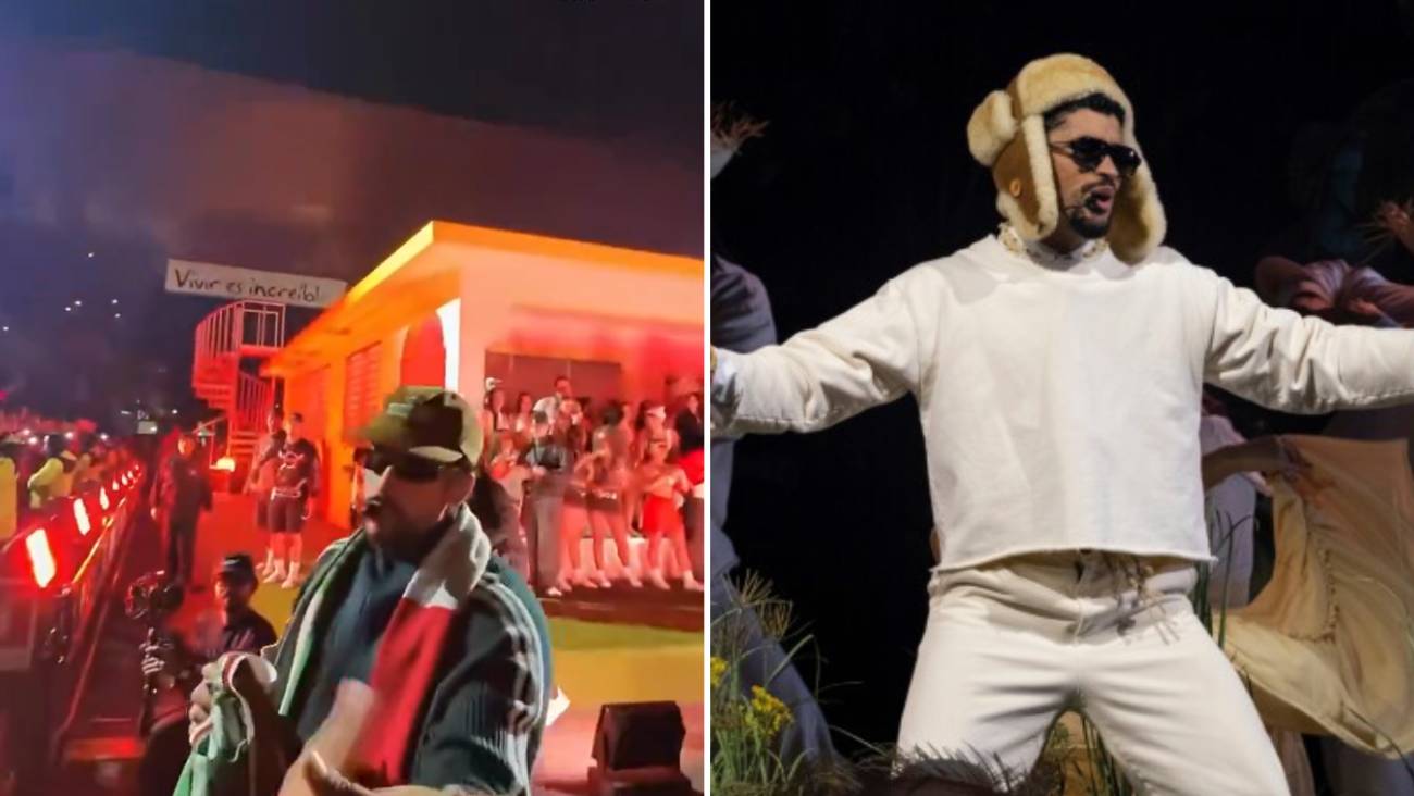 "¡No te defraudaré!": así fue el momento en que Bad Bunny eligió a un fan mexicano