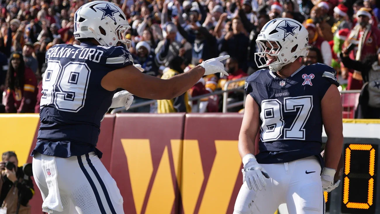 ¡Santa llegó a Ciudad de México! Los Vaqueros vencieron a Washington en el primer duelo navideño del día
