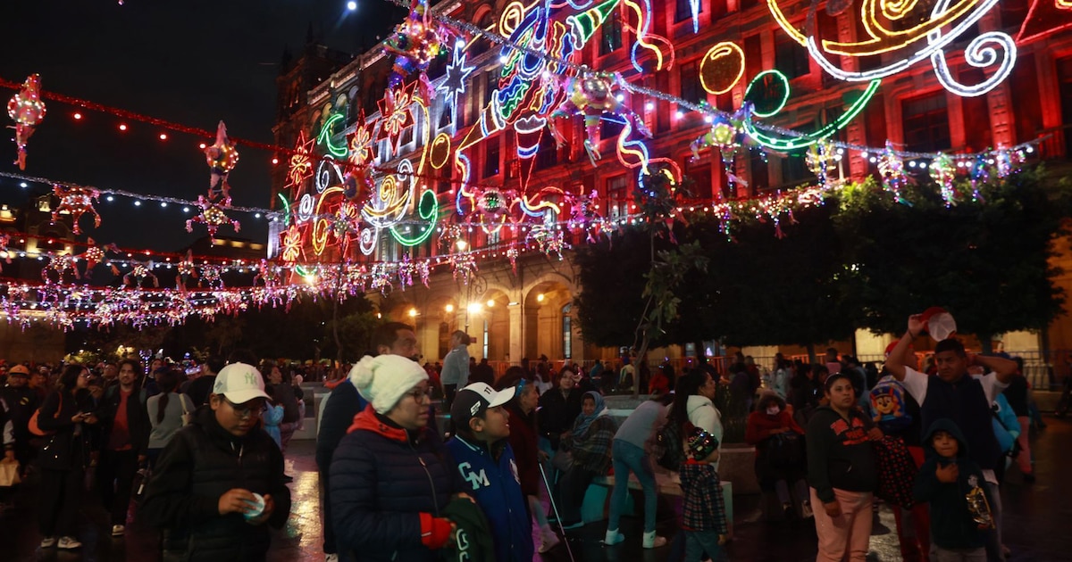 ¿Cuándo será el espectacular encendido del alumbrado navideño en el Zócalo de la CDMX?