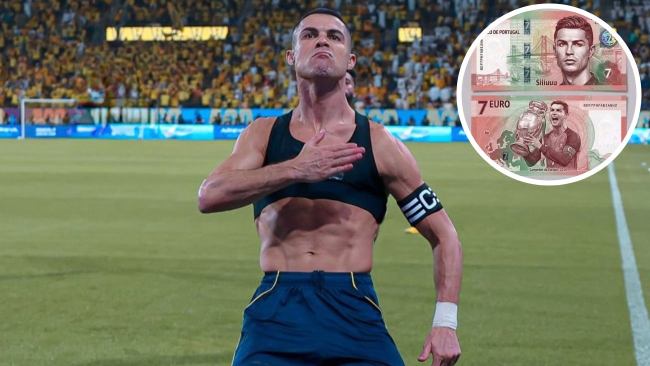 ¿¿Cristiano Ronaldo aparecerá en un billete de 7 pesos mexicanos?? Esto es lo que se sabe