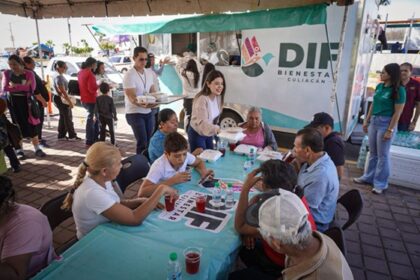 Apoyo alimentario de DIF Culiacán para familias en espera en el Hospital General