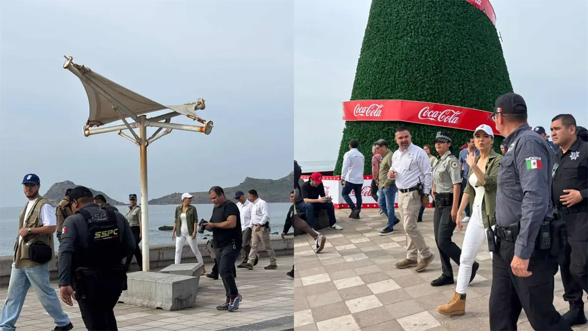 Estrella Palacios lidera planificación logística para celebración de Año Nuevo en Malecón de Mazatlán