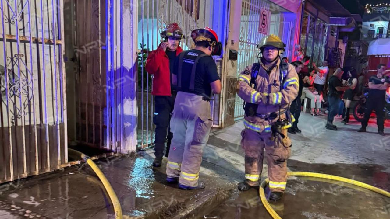 Incendio en La Floresta durante la celebración de fin de año