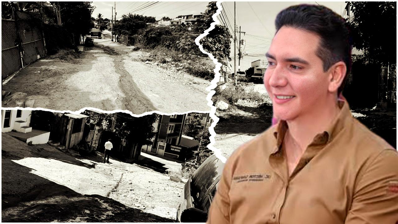 Indignación en Mezcales por el abandono de Héctor Santana durante la crisis vial en Bahía