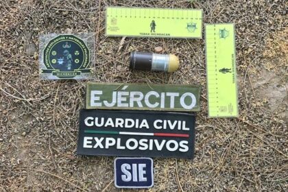 Las autoridades de Michoacán desactivaron más de 1,600 artefactos explosivos improvisados en un año.