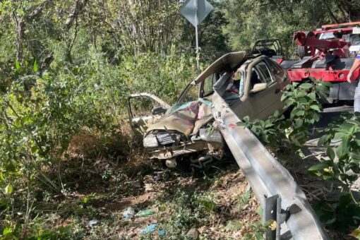 Trágico accidente cerca de Mesillas deja a un conductor gravemente herido