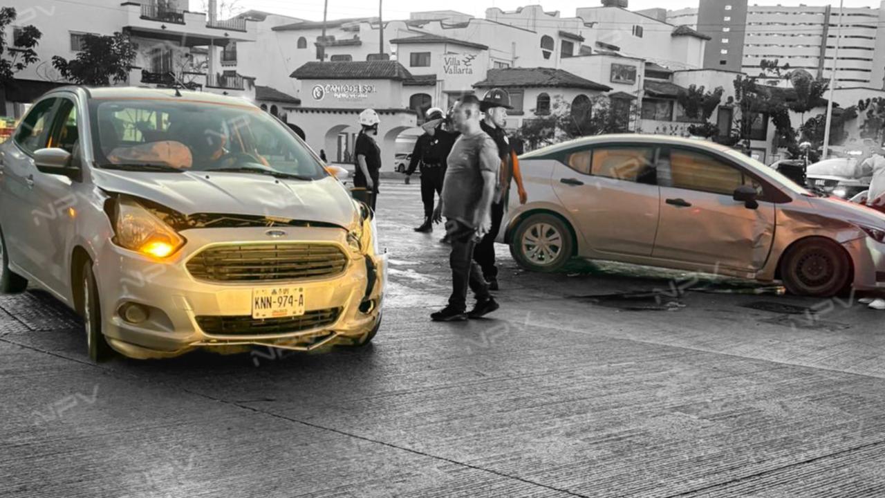 Impactante colisión cerca de Coppel Las Palmas