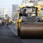 Progresan las obras de repavimentación en Mazatlán