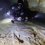 Descubren el undécimo esqueleto prehistórico en un cenote de la Península de Yucatán