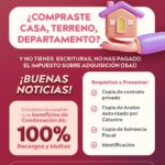 El Gobierno de Mazatlán brinda condonación de hasta el 100% en multas y recargos del ISAI