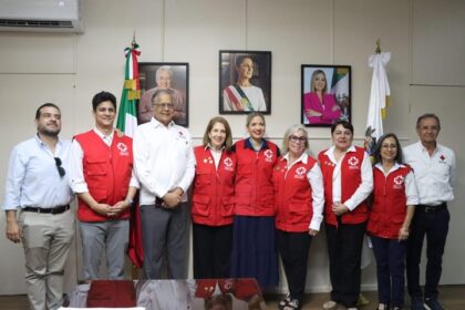 Estrella Palacios reafirma su apoyo a la Cruz Roja de Mazatlán