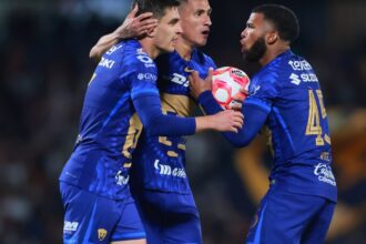Pumas lucharon para conseguir un empate contra Cruz Azul